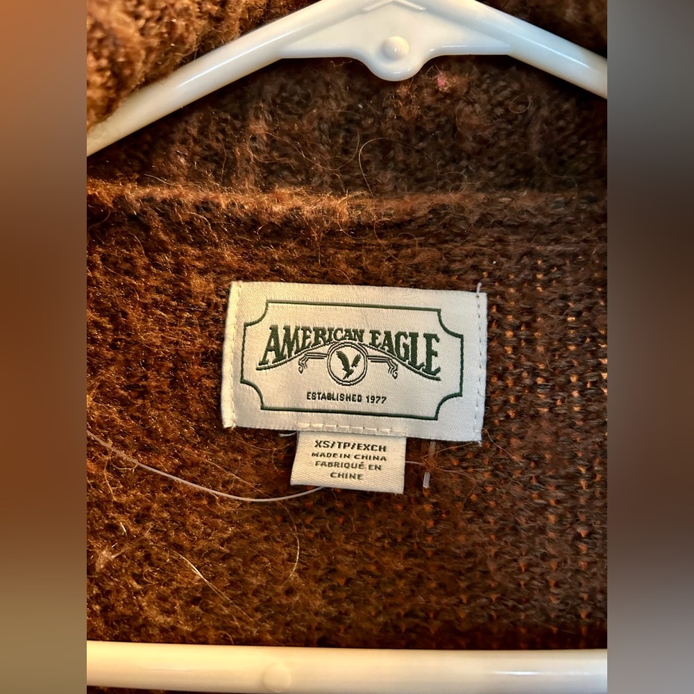 Vintage Brown American Eagle Sweater